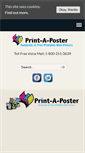 Mobile Screenshot of print-a-poster.com